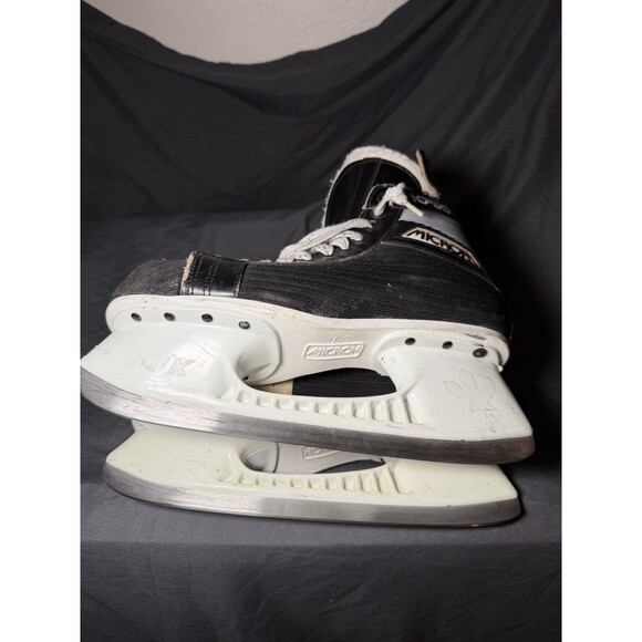 Vintage VTG Adult Size 10D Mega Micron 10-50 Hockey Skates 1980’s GUC - Picture 5 of 8